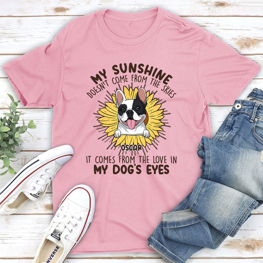 My Sunshine - Personalized Custom Unisex Heavy Cotton T-shirt for Pet Lovers