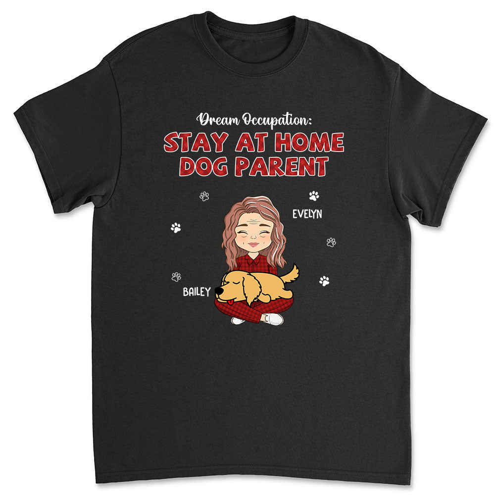 My Occupation - Personalized Custom Unisex 5.3 oz T-shirt for Pet Lovers