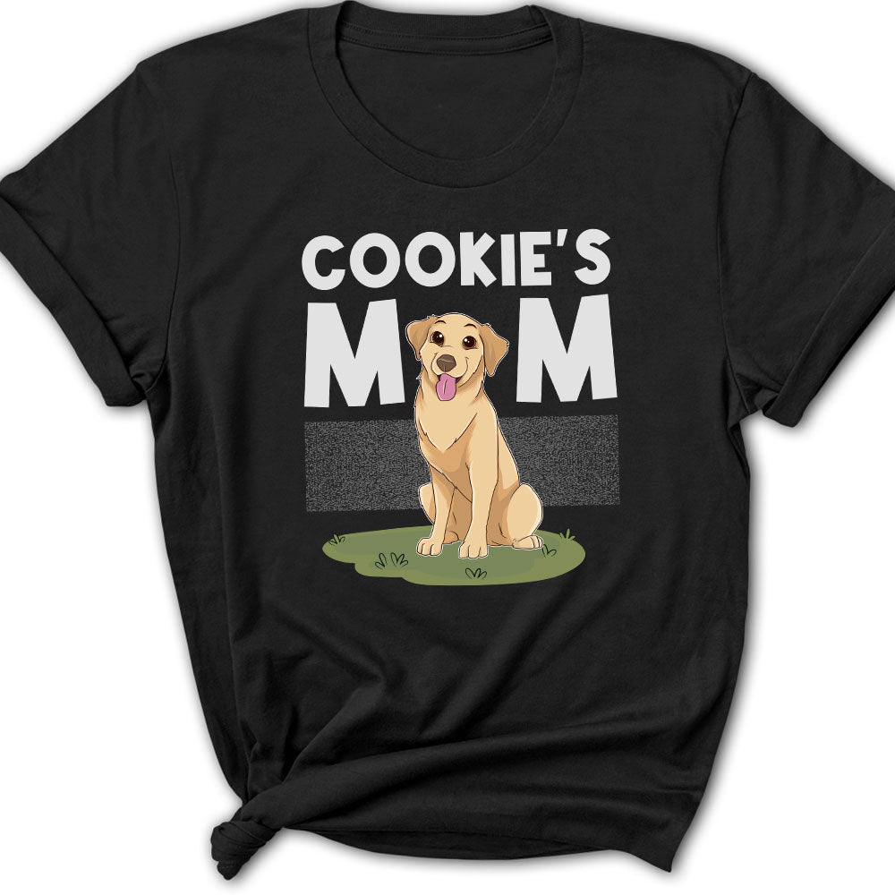 Happy Dog - Exquisitely Personalized Custom Women's T-shirt for Pet Lovers
