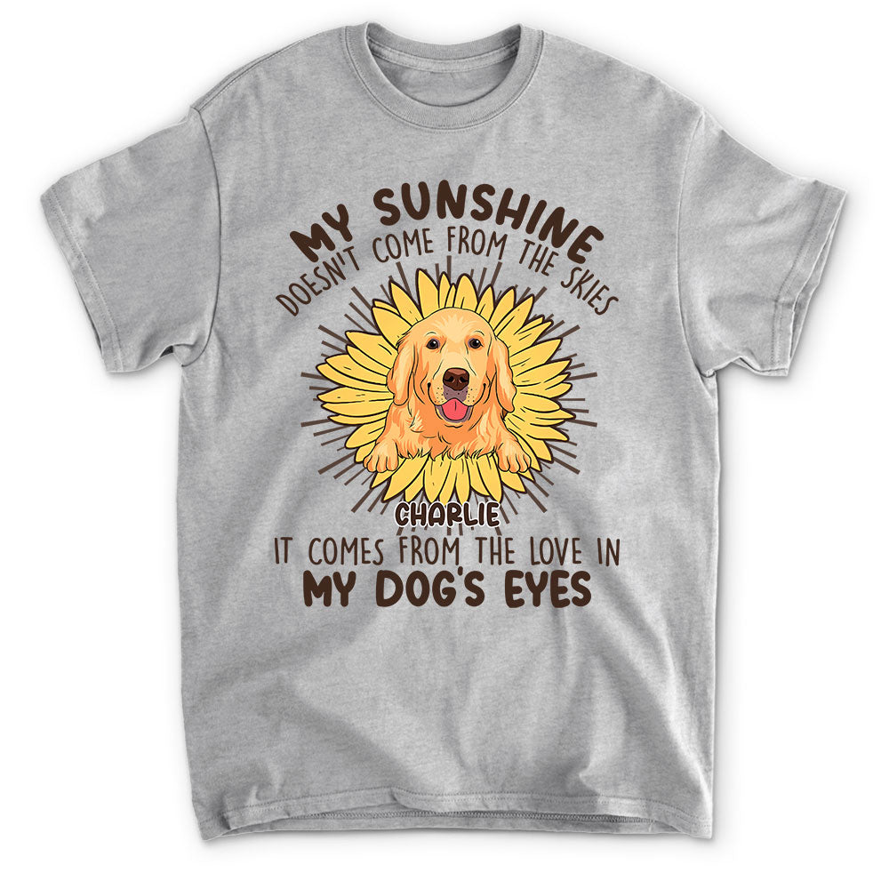 My Sunshine - Personalized Custom Unisex Heavy Cotton T-shirt for Pet Lovers