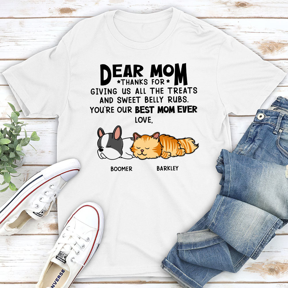 All The Treats 3 - Personalized Custom Unisex T-shirt for Pet Lovers