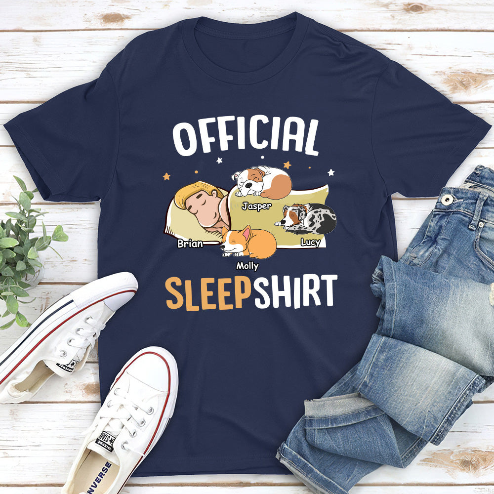 Adorable Personalized Custom Premium Sleepshirt for Pet Lovers - Men's Fit
