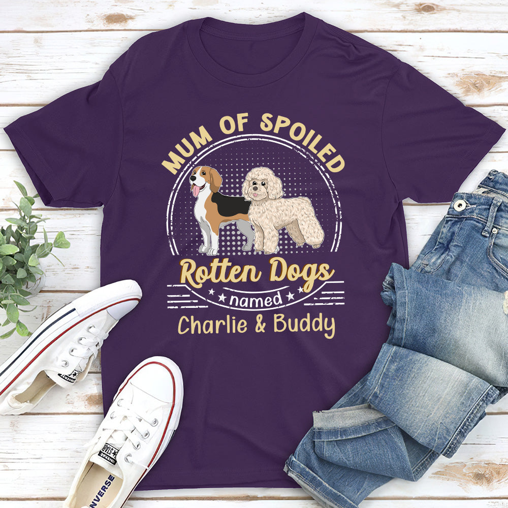 Rotten Dog - Stylish Personalized Custom Unisex 5.3 oz T-shirt for Pet Lovers