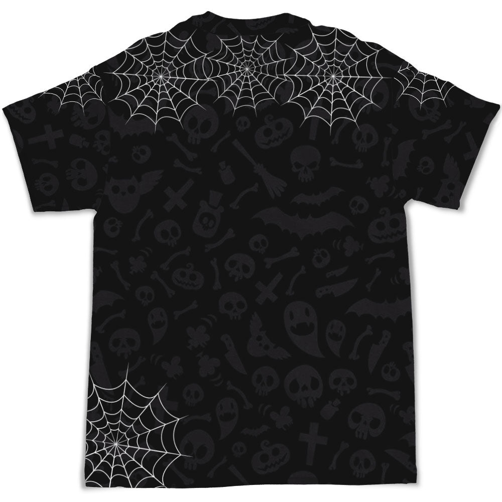 Halloween Mom - Customizable All-over-printed Premium Comfort T-shirt