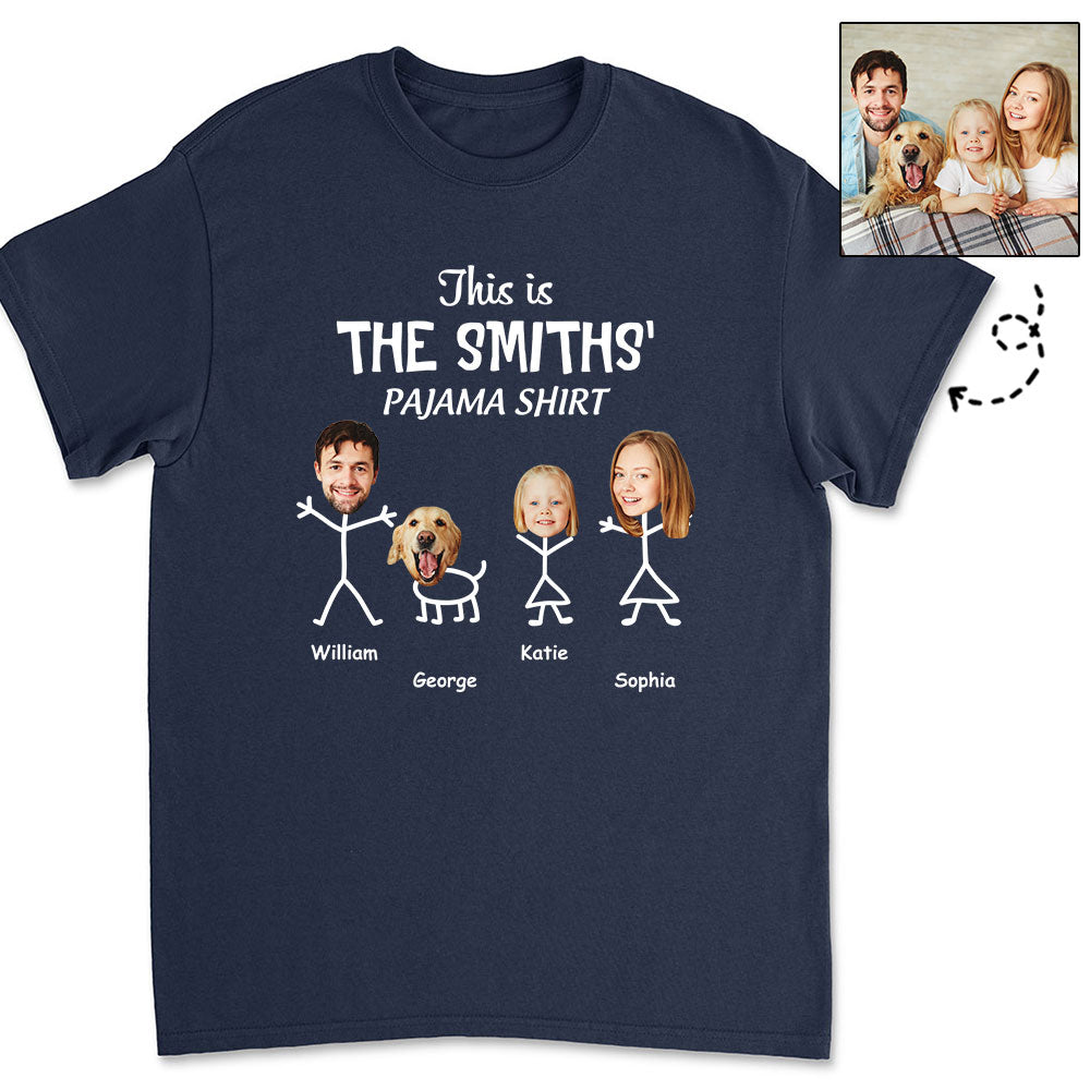 Customizable Family Christmas Unisex T-shirt - Personalized for Memorable Holidays