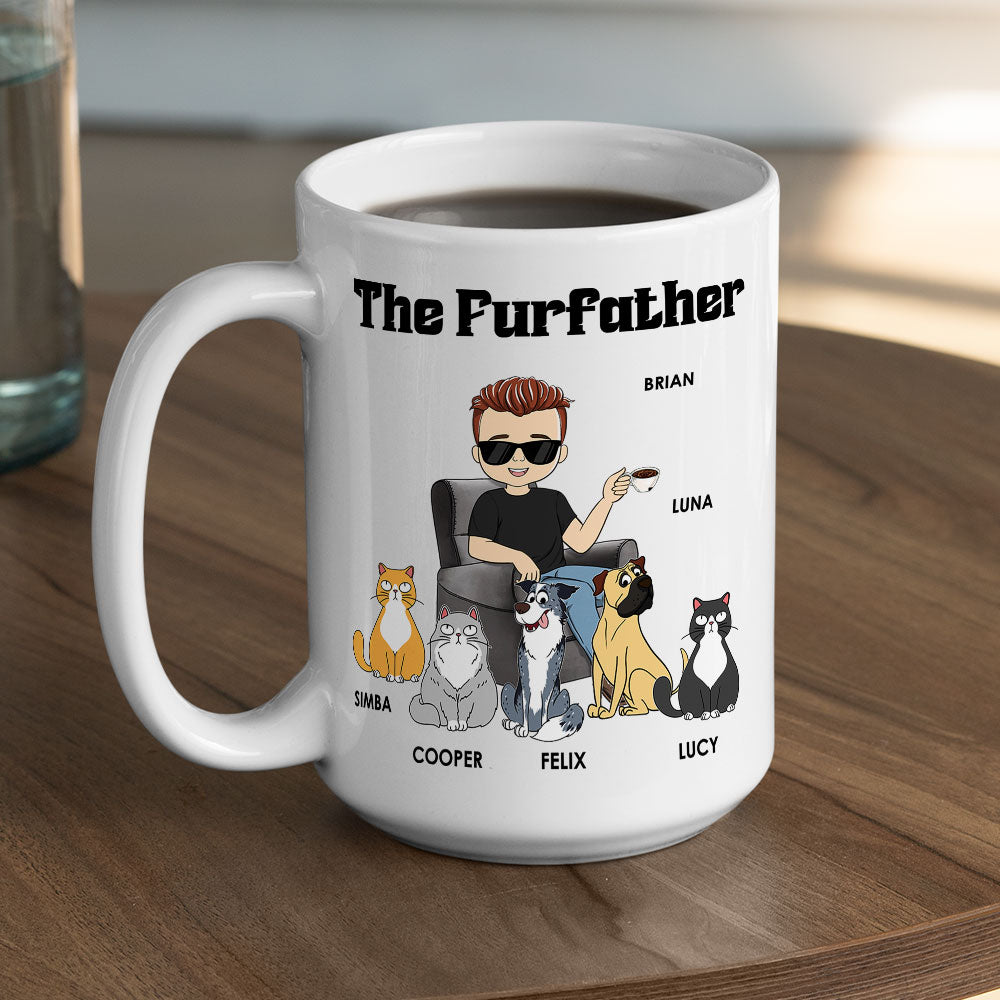 The Fur Parents - Premium Personalized Custom Coffee Mug for Pet Lovers