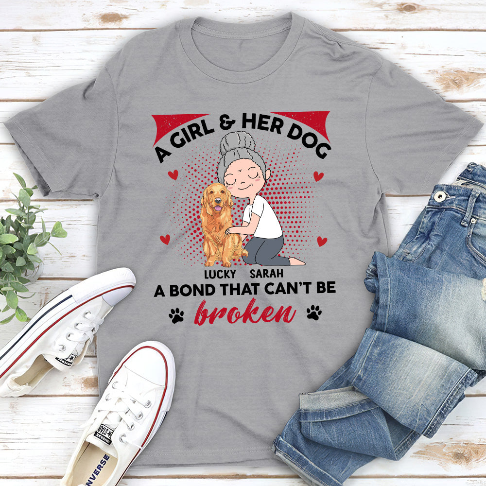My Soulmate Is - Personalized Custom Unisex 5.3 oz Heavy Cotton T-shirt for Pet Lovers
