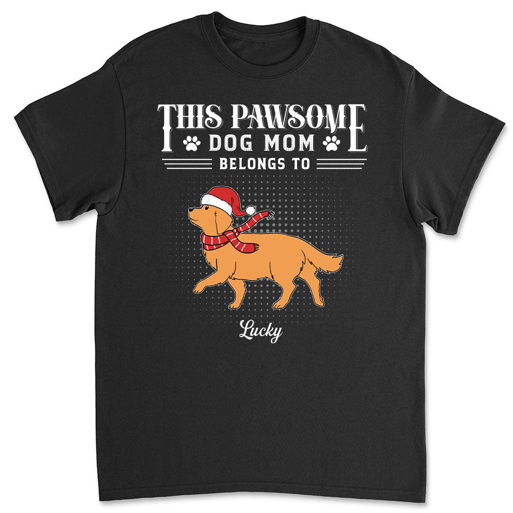 Pawsome Personalized Custom Unisex Dog Dad T-shirt - Ideal Gift for Pet Lovers