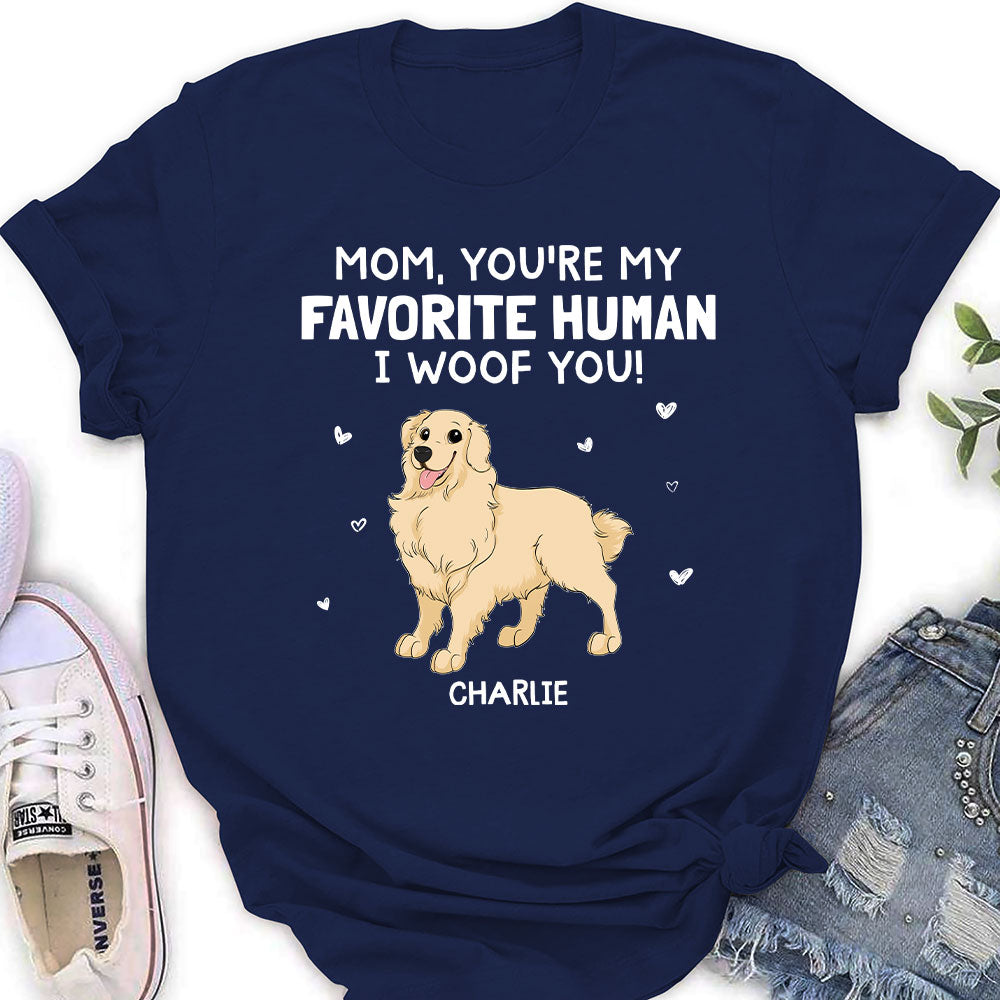 Woof You Mommy - Personalized Custom Women's Fashion T-shirt for Pet Lovers