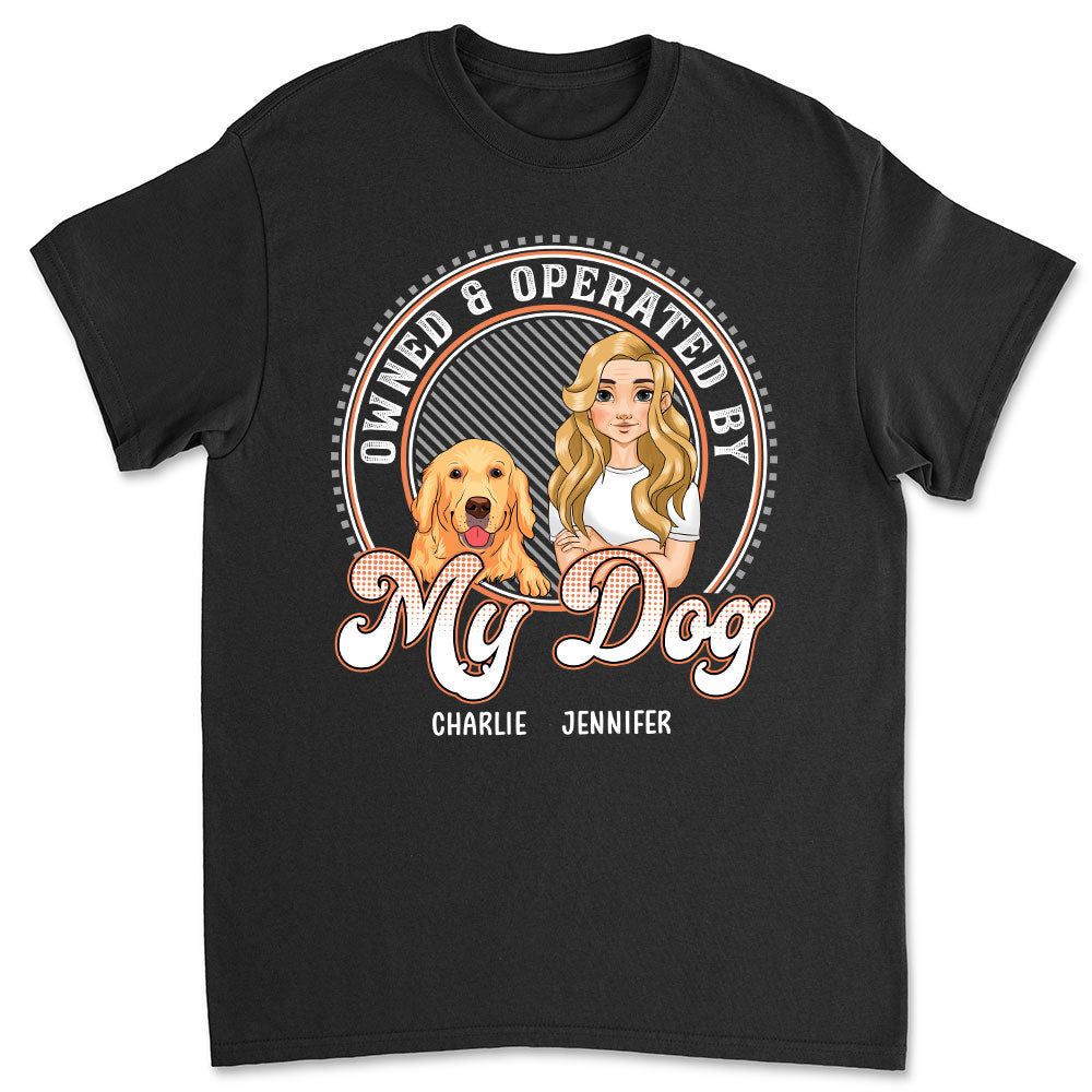 Unique Personalized Custom Unisex T-shirt for Pet Lovers - Owned And Operated