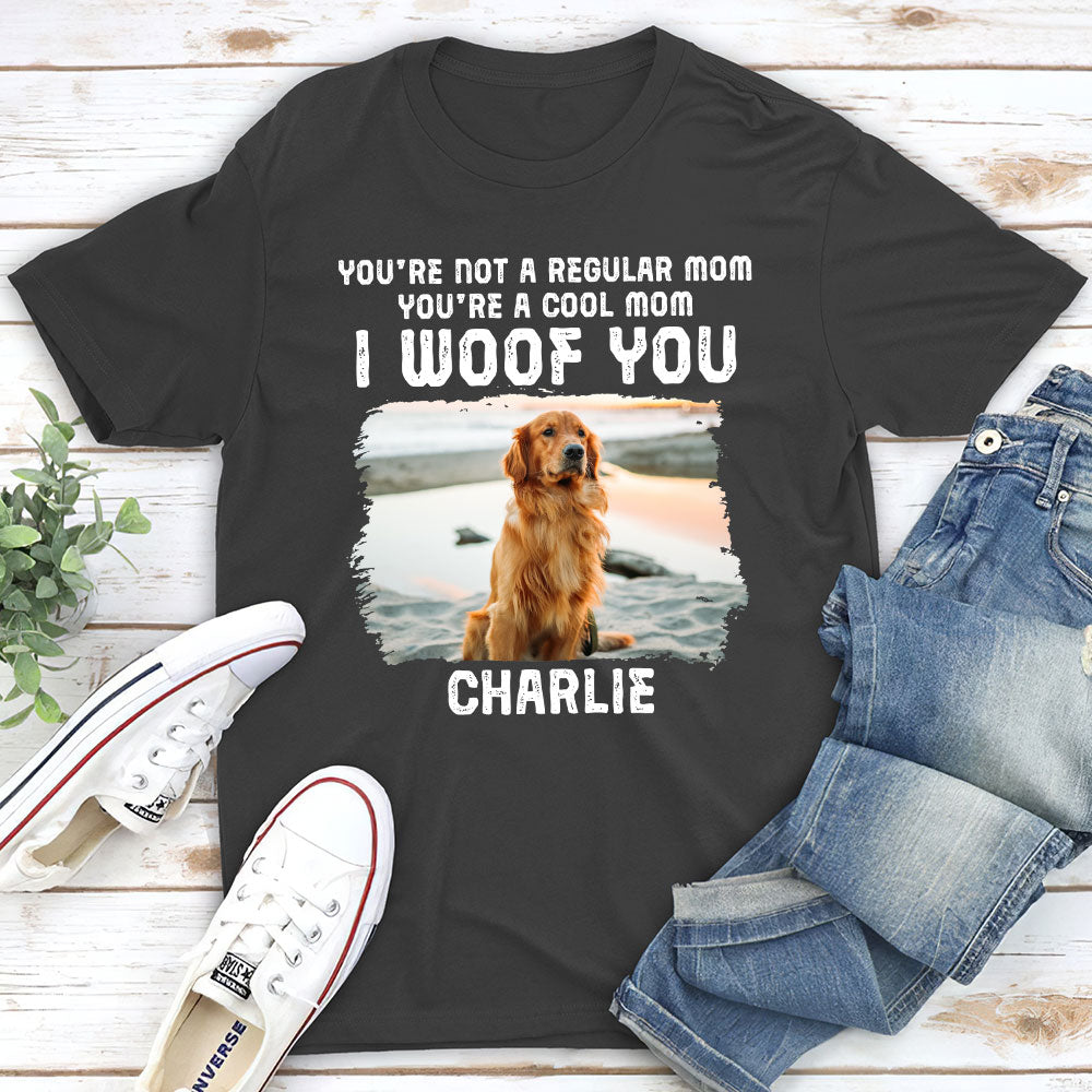 Super Cool Dad - Personalized Custom Unisex Heavy Cotton T-shirt for Pet Lovers