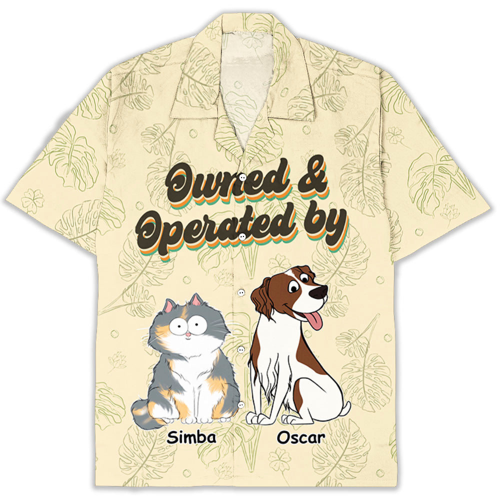 One-of-a-Kind Personalized Custom Hawaiian Shirt for Pet Lovers