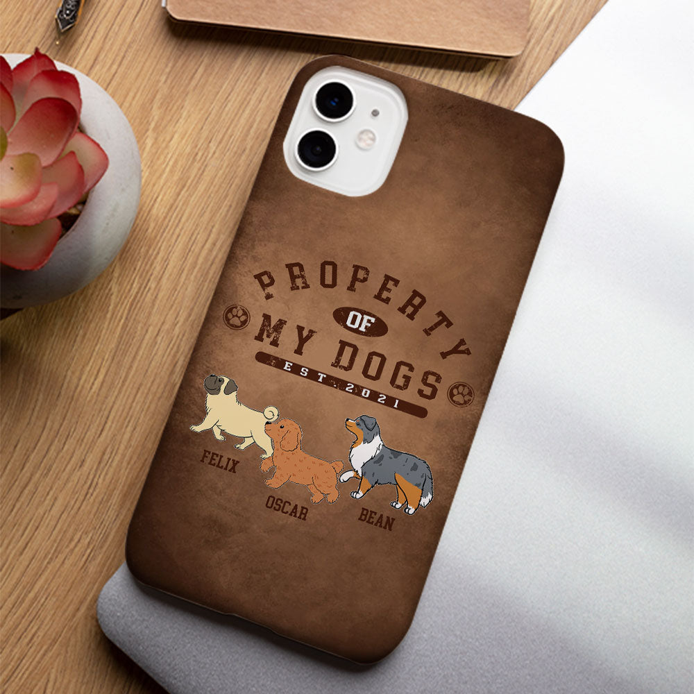 Personalized Custom Dog - Themed Phone Case for Pet Lovers