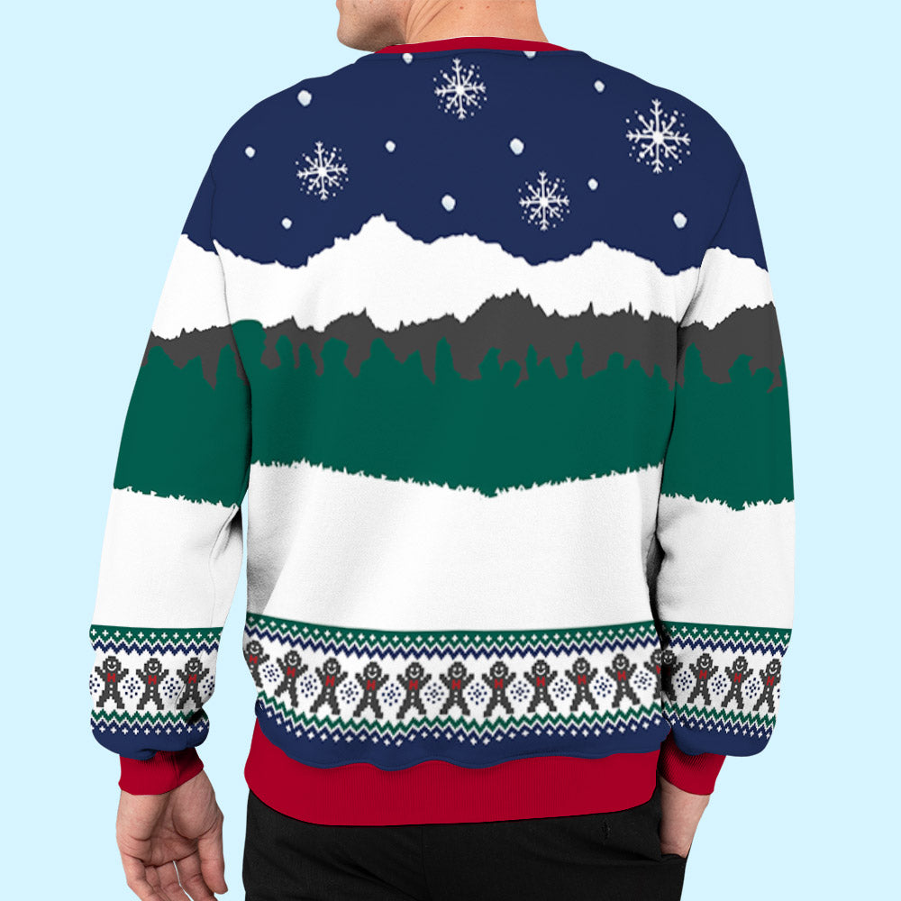 Enchanting Walking In Forest - Personalized Custom All-Over-Print Unisex Sweatshirt for Pet Lovers