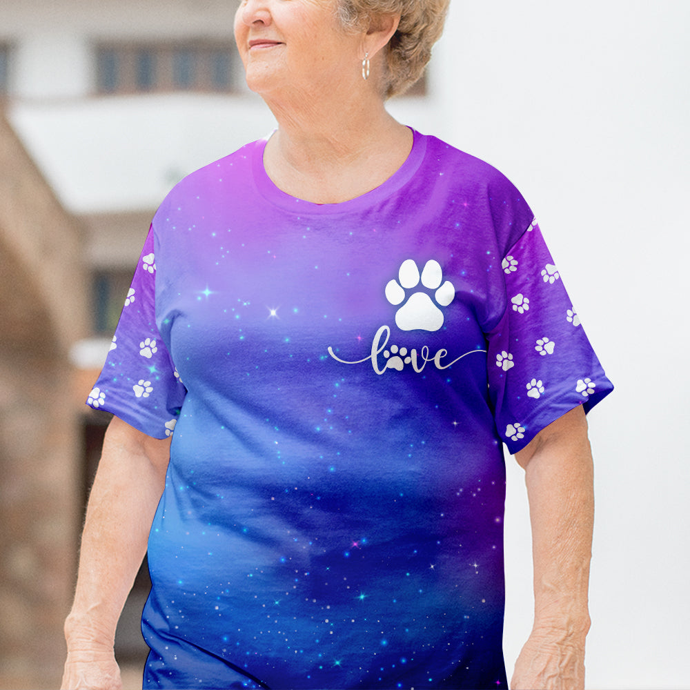Once By My Side - Personalized Custom All-over-print Comfortable Polyester-Spandex T-shirt