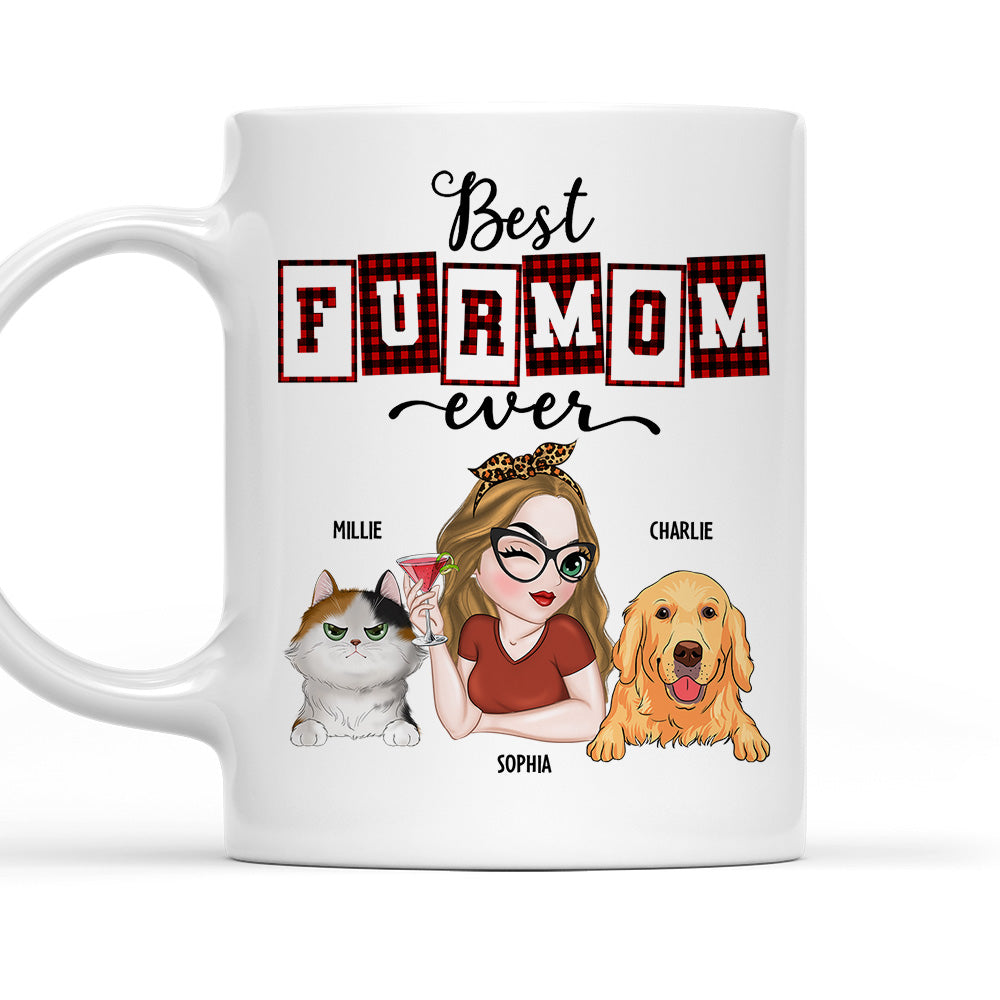 Top-Rated Personalized Custom Coffee Mug for Fur Moms and Dads of the Year