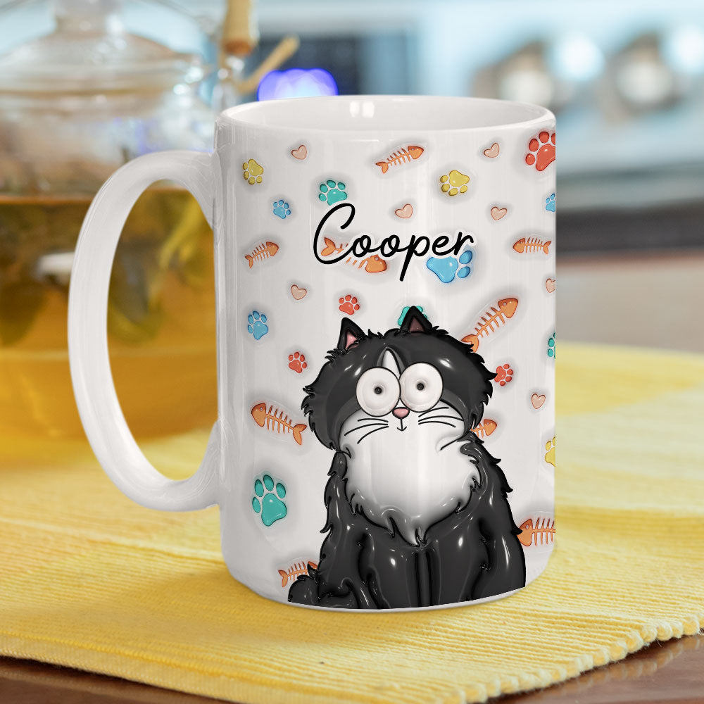 My Lovely Cat Babies - Unique Personalized Custom 3D Inflated Effect Ceramic Mug (11oz & 15oz)
