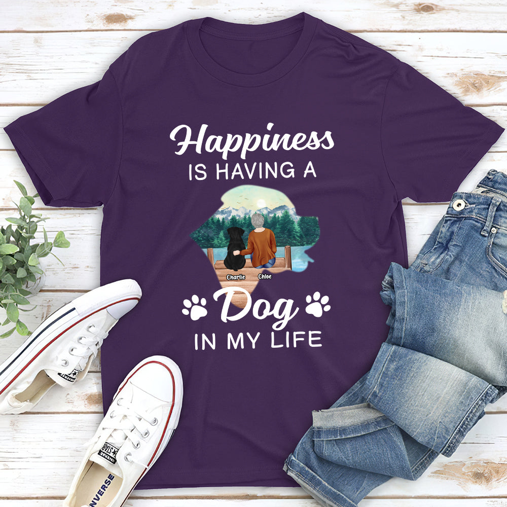 Personalized Custom Unisex T-shirt: Celebrate Having a Dog in Your Life