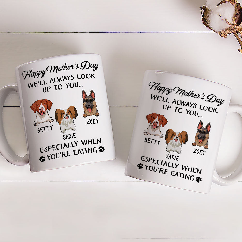 Customizable Personalized Dog - Themed Coffee Mug for Pet Lovers