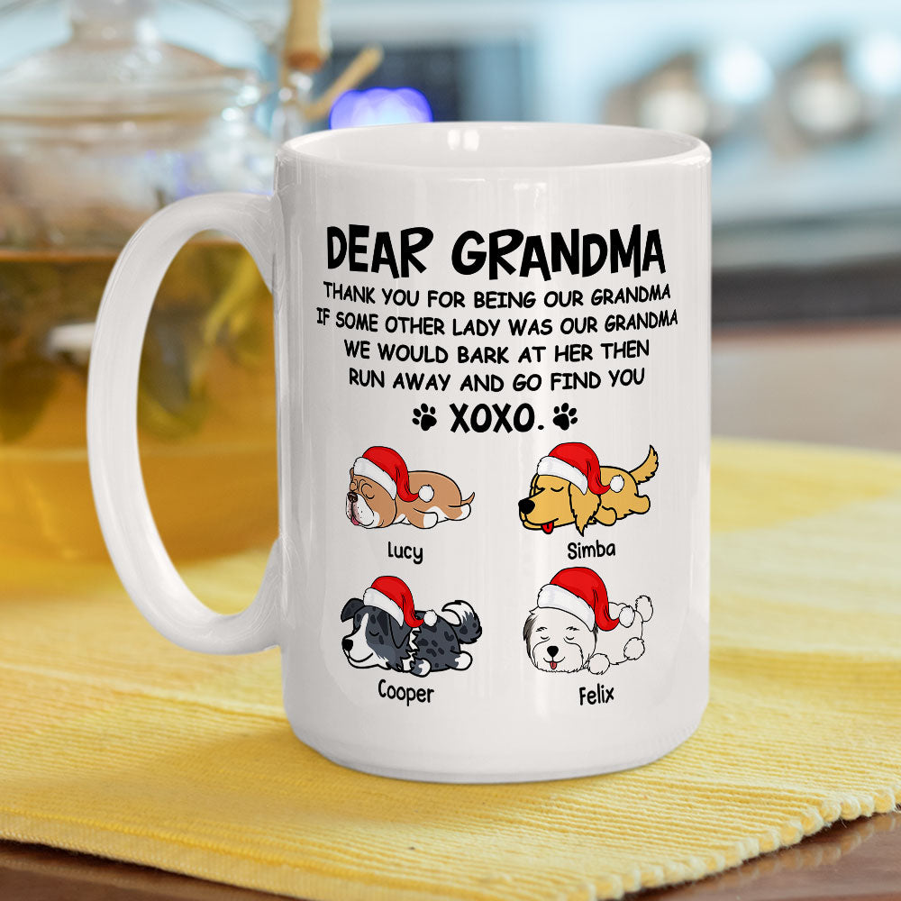 Dear XOXO Personalized Custom Coffee Mug for Sleepy Pet Lovers