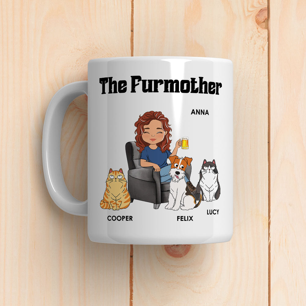 The Fur Parents - Premium Personalized Custom Coffee Mug for Pet Lovers