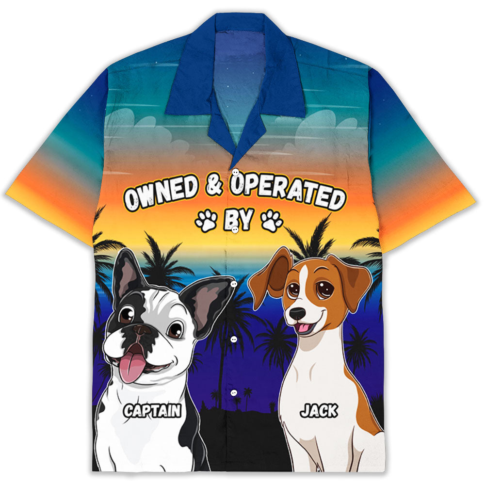 One-of-a-Kind Personalized Custom Hawaiian Shirt Featuring Your Dog - Ideal Gift for Pet Lovers