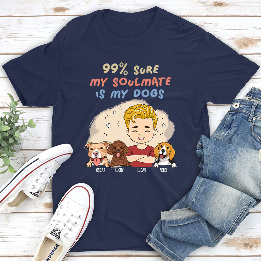 Soulmate For Life - Personalized Custom Unisex T-shirt: Ideal Gift for Pet Lovers
