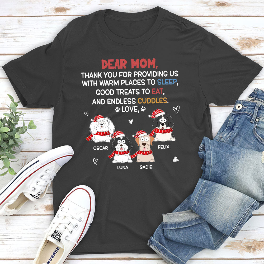 Sleep And Eat - Premium Personalized Custom Unisex T-shirt for Pet Lovers