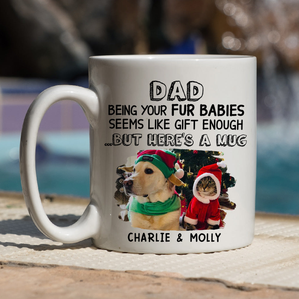 Pet Fur Personalized Custom Coffee Mug - Ideal Gift for Pet Lovers