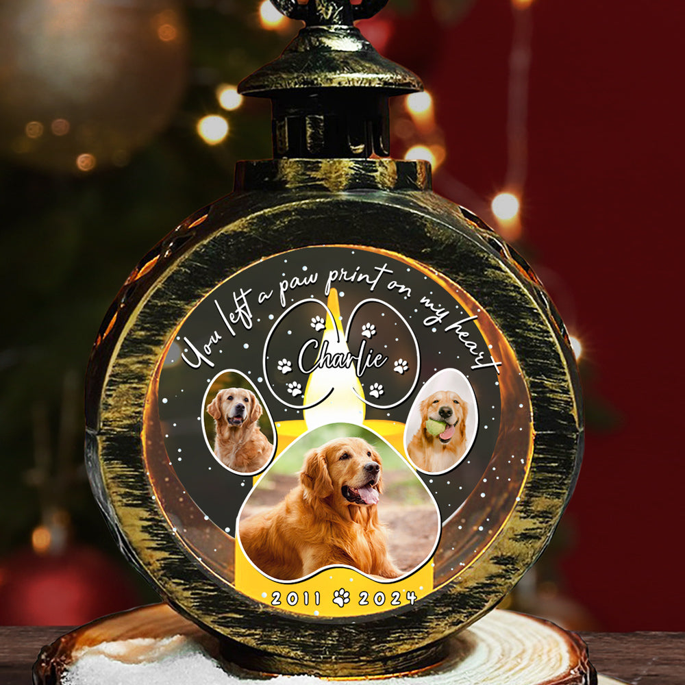Heartfelt 'If Love Could Have Saved You' Personalized Custom Christmas Lantern for Memorable Holidays