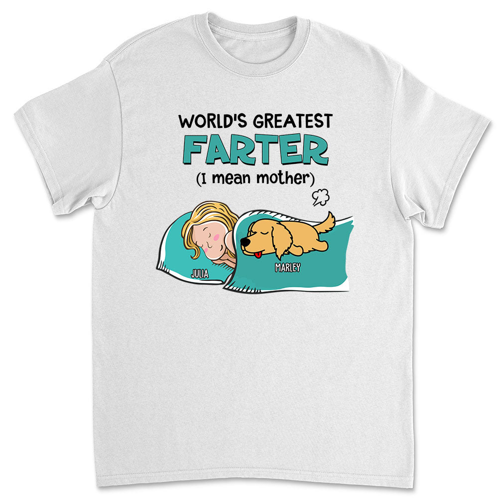 Great Mother Father - Personalized Custom Unisex 5.3 oz T-shirt for Pet Lovers