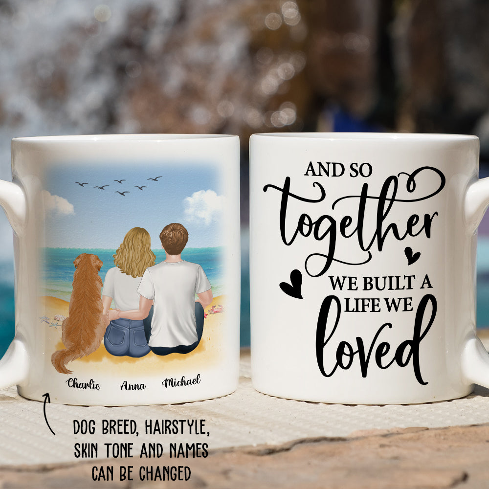 And So Together - Exquisite Personalized Custom Coffee Mug for Pet Lovers