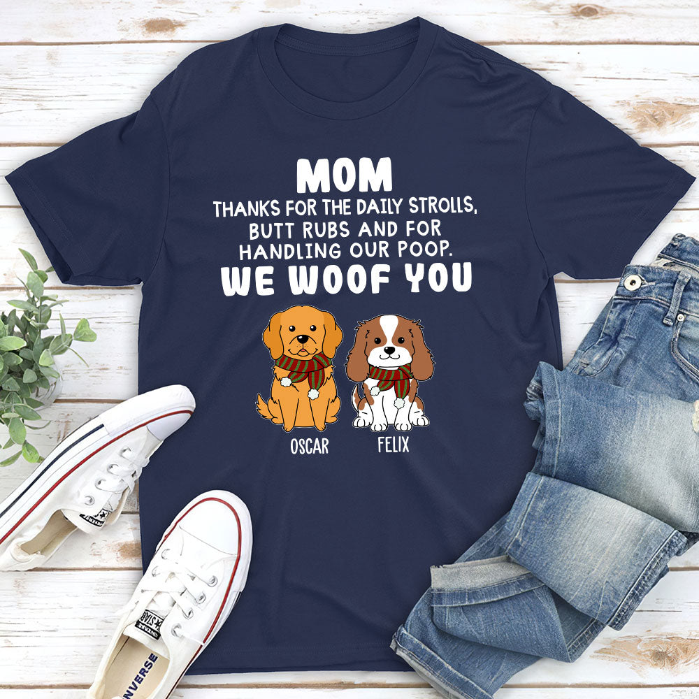 Custom Personalized Unisex 5.3 oz Butt Rubs T-shirt - Ideal Gift for Pet Lovers