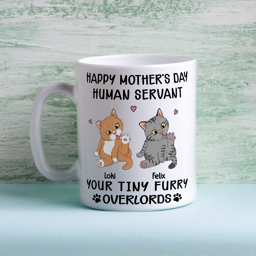 Furry Overlord - Exquisitely Personalized Custom Coffee Mug for Pet Lovers