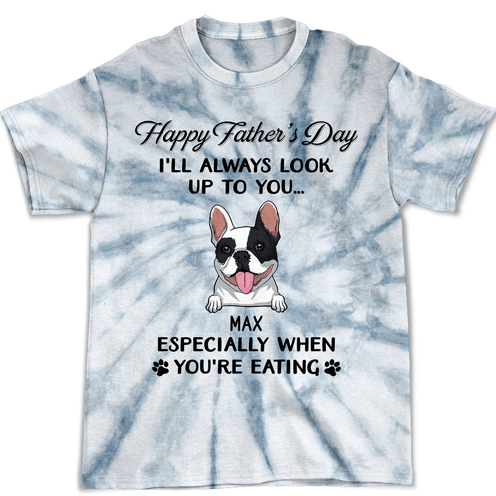 I'll Always Look Up To You - Personalized Custom All-over-print T-shirt: Premium Comfort Wear