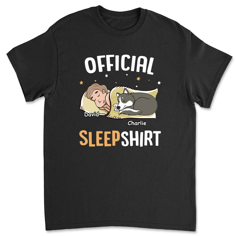 Adorable Personalized Custom Premium Sleepshirt for Pet Lovers - Men's Fit