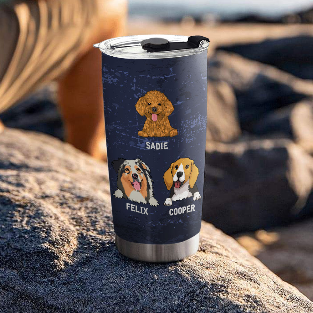 Personalized Custom 20oz Stainless Steel Tumbler - Keep Drinks Cold for 24 Hours & Hot for 12 Hours