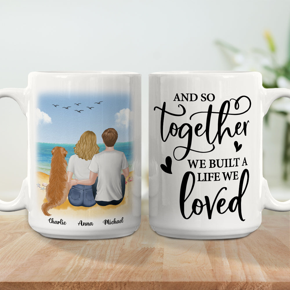 And So Together - Exquisite Personalized Custom Coffee Mug for Pet Lovers