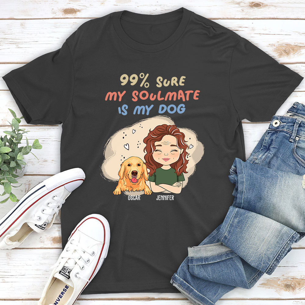 Soulmate For Life - Personalized Custom Unisex T-shirt: Ideal Gift for Pet Lovers