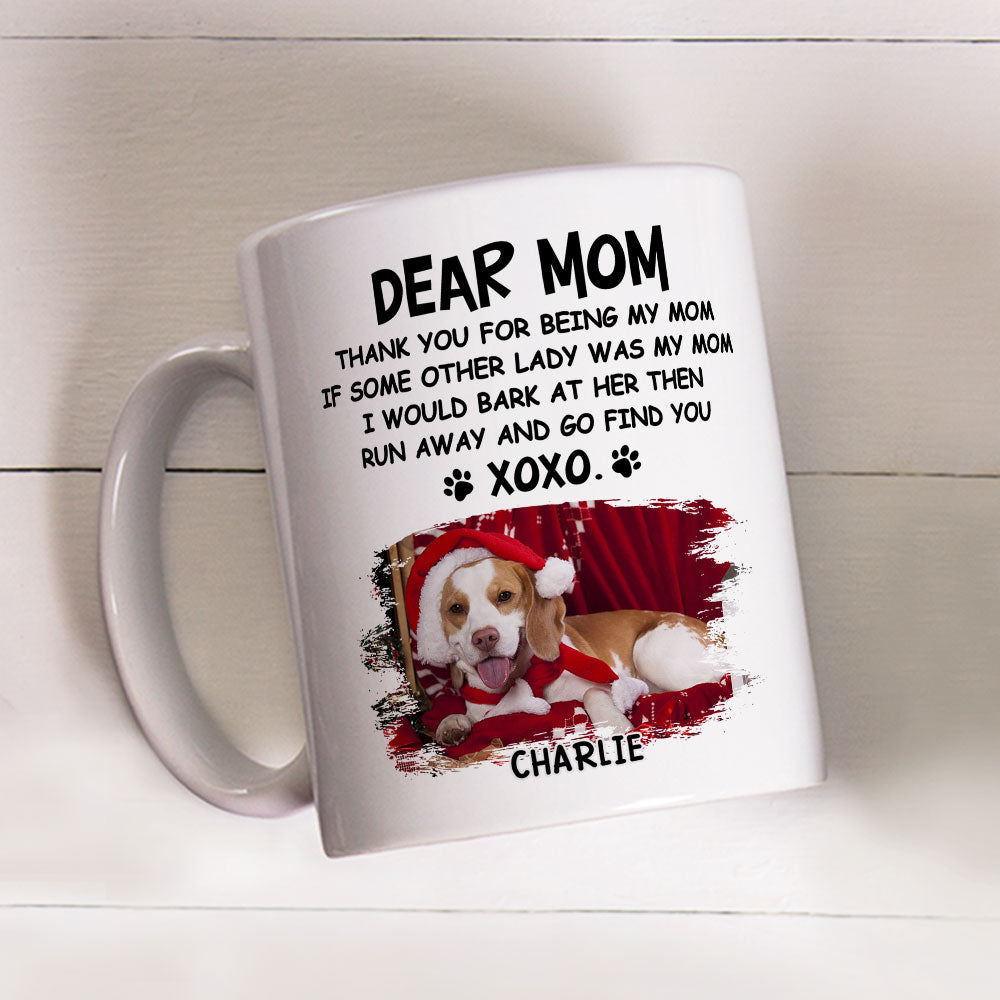 Dear XOXO Personalized Custom Coffee Mug for Sleepy Pet Lovers