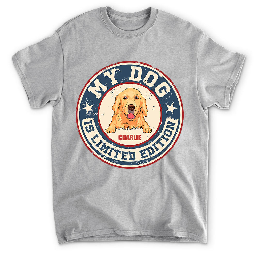 Exclusive Limited Edition Personalized Custom Unisex Dog T-shirt