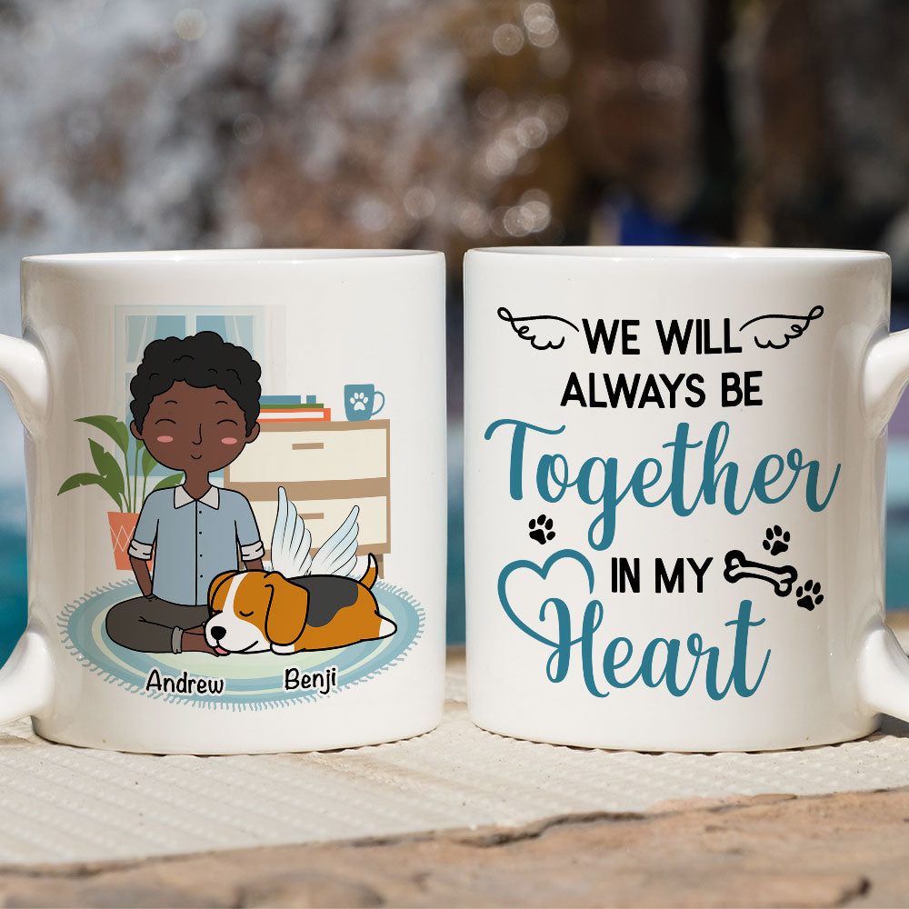 In My Heart - Personalized Custom 11oz Coffee Mug for Pet Lovers