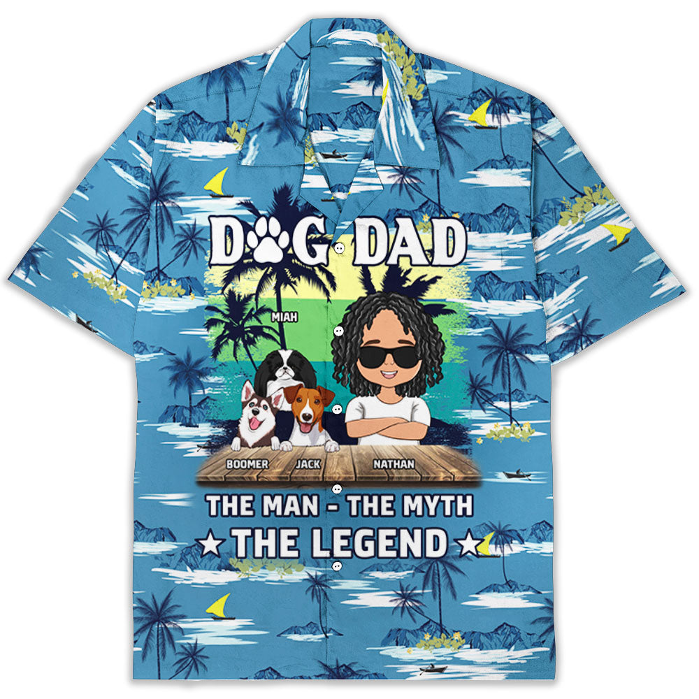 The Legend - Exquisite Personalized Custom Hawaiian Shirt for Pet Lovers
