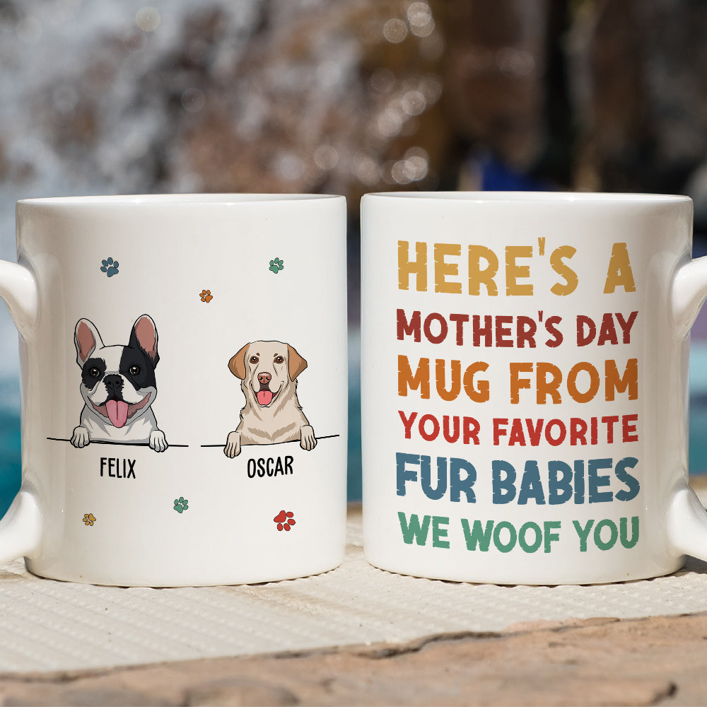 Mother's Day Personalized Custom Ceramic Coffee Mug for Pet Lovers
