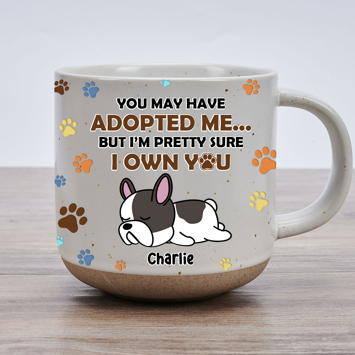 I'm Sure I Own You - 11oz Personalized Custom Ceramic Mug in Dark Blue or White