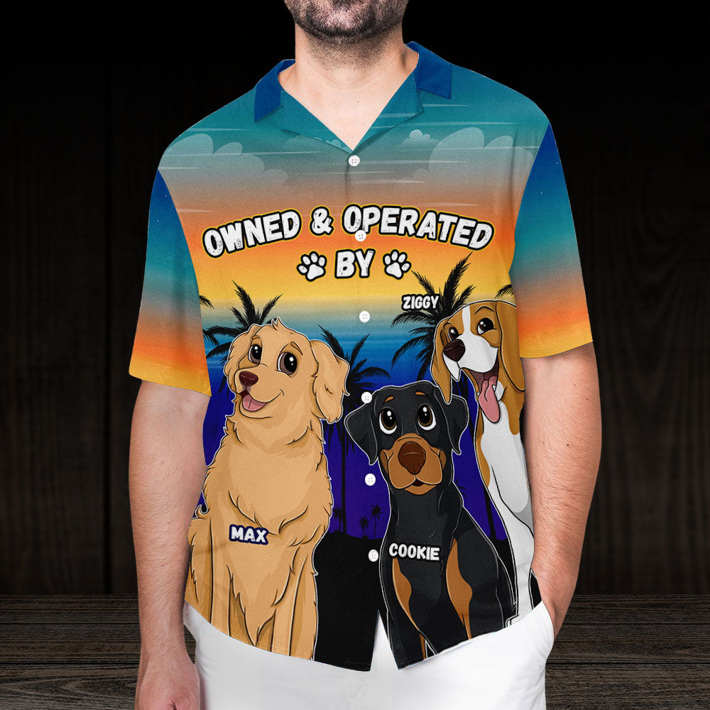 One-of-a-Kind Personalized Custom Hawaiian Shirt Featuring Your Dog - Ideal Gift for Pet Lovers