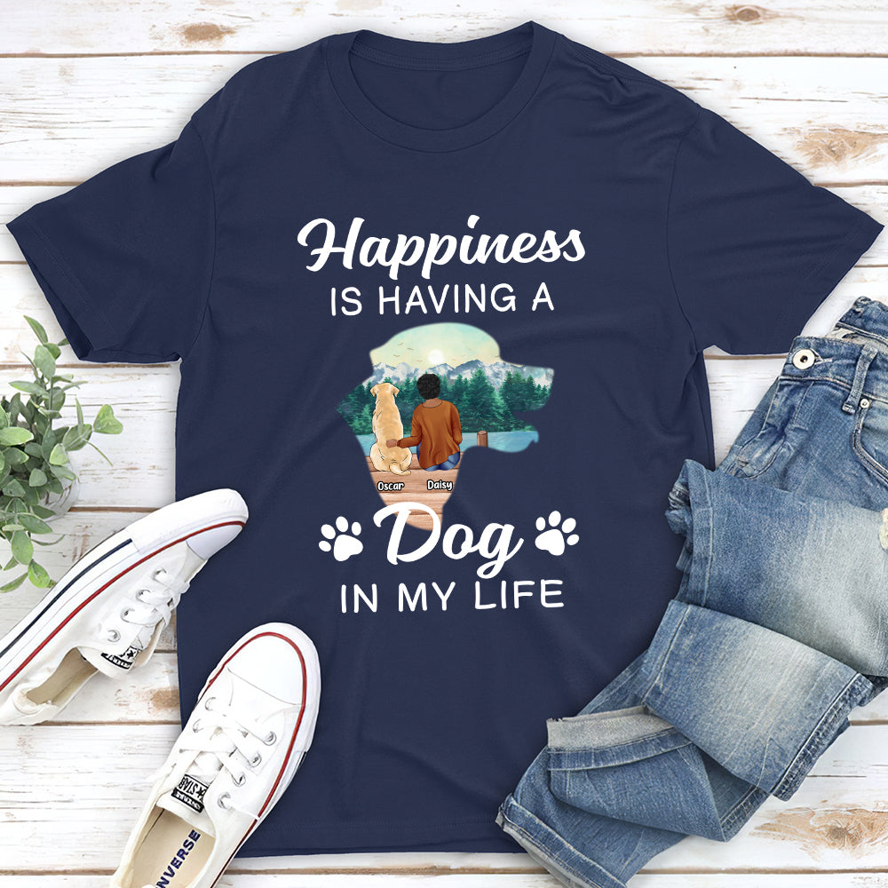 Personalized Custom Unisex T-shirt: Celebrate Having a Dog in Your Life