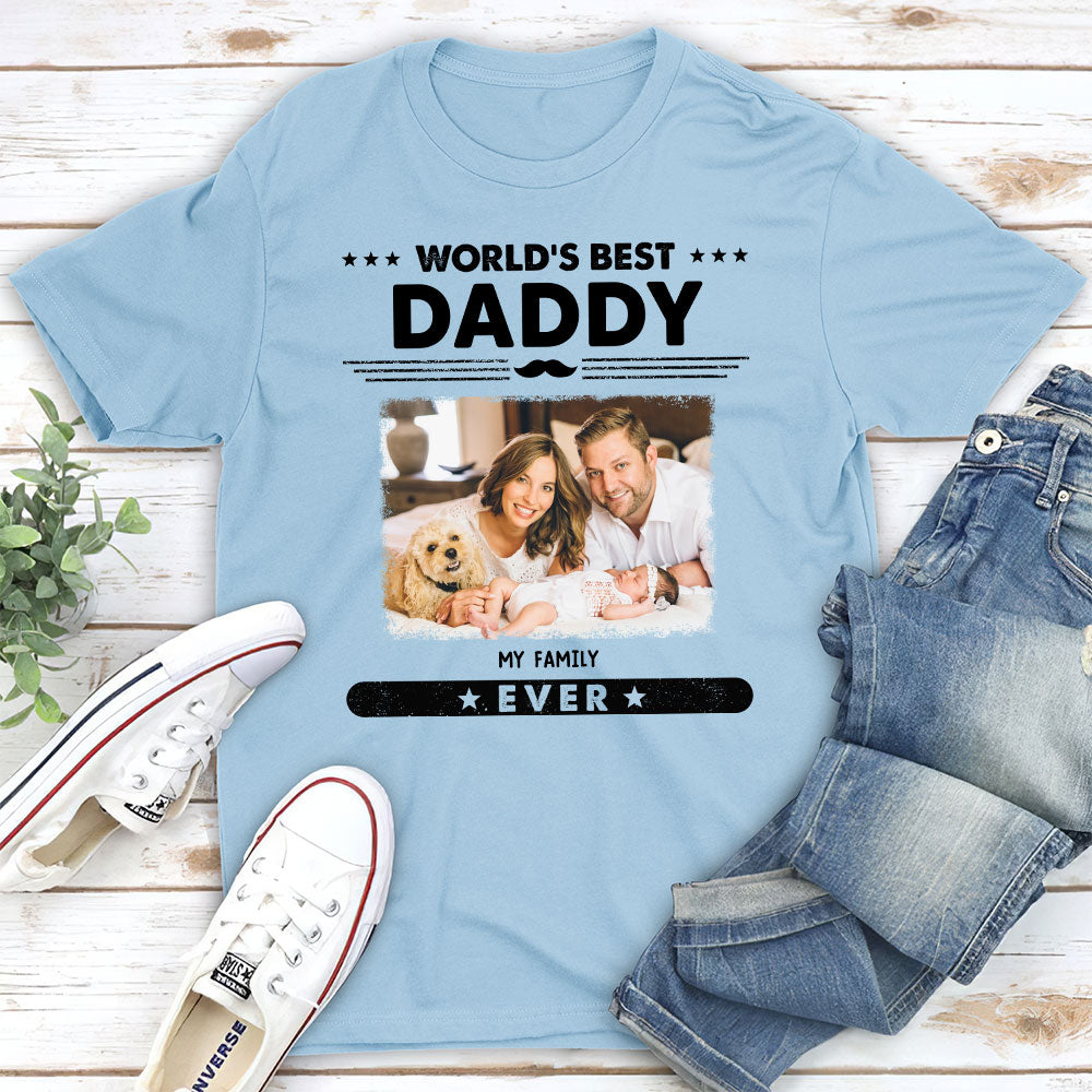 Customizable Grandpa Title Personalized Premium Men's T-shirt - Ideal Gift for Pet Lovers