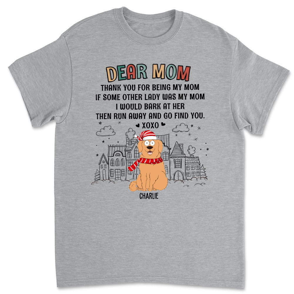 Dear Dad XOXO - Personalized Custom Unisex 5.3 oz T-shirt for Pet Lovers
