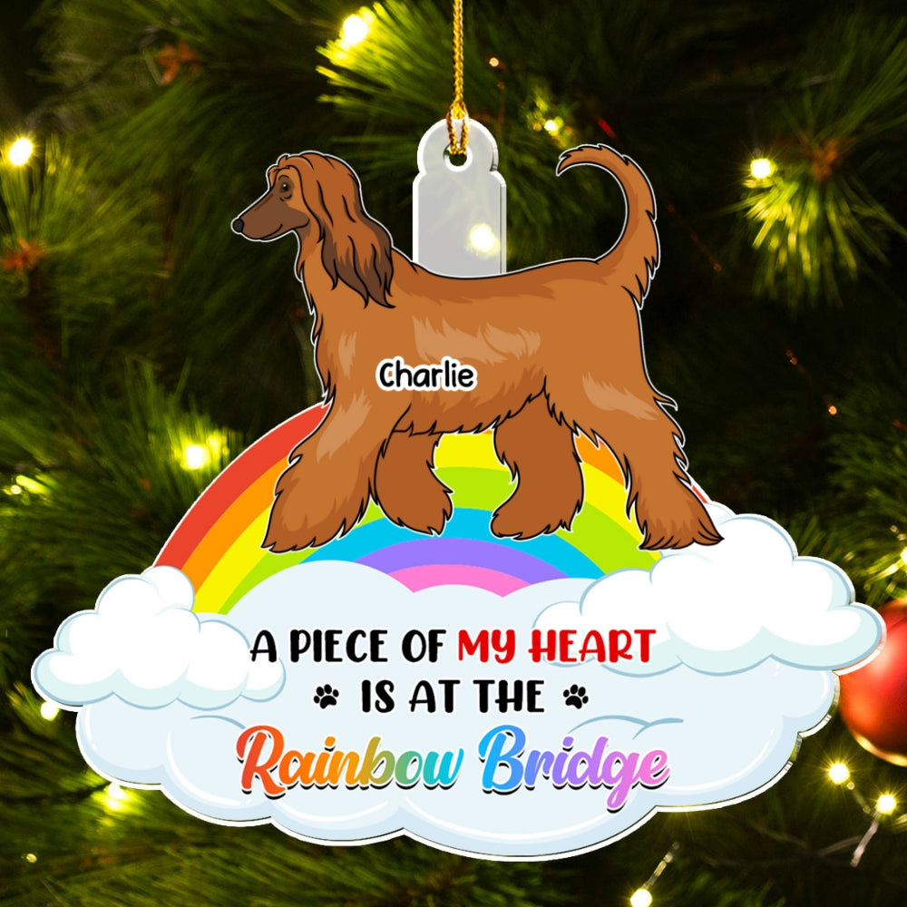 Unique Personalized Custom Acrylic Ornament for Dog Moms - Capture Memories